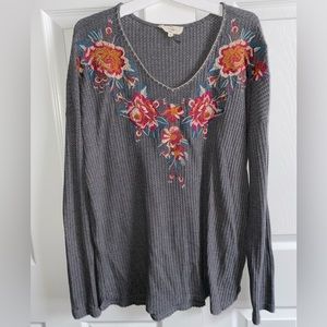 Oversized thermal longsleeve